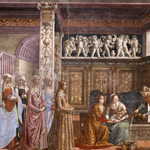 ghirlandaio affresco santa maria novella